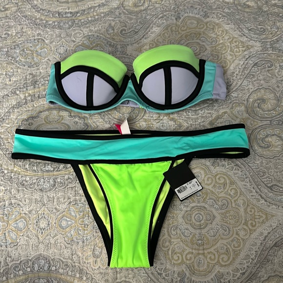 Victoria's Secret Other - Victoria Secret Swim "Color Blocking" Bikini Set